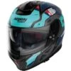 Nolan N80-8 Starscream Motorhelm -Moto Gear Verkoop nolan n80 8 starscream blauw grijs 8873
